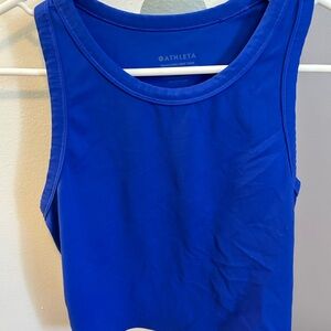 Athleta Varsity Blue Transcend Tank Top